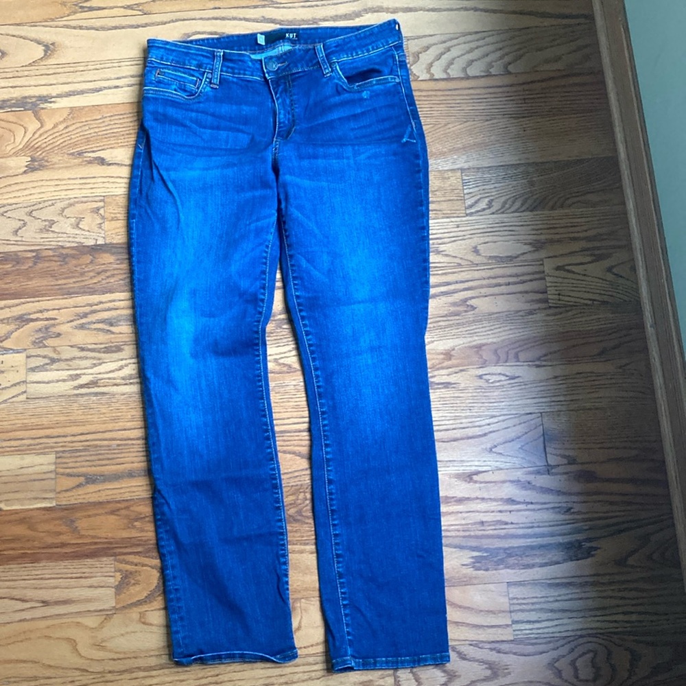 Kut from the Kloth Blue Boyfriend Jeans